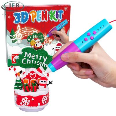 JER LP064S- Cordless 3D Pen Kit with Music Box DIY for Kids